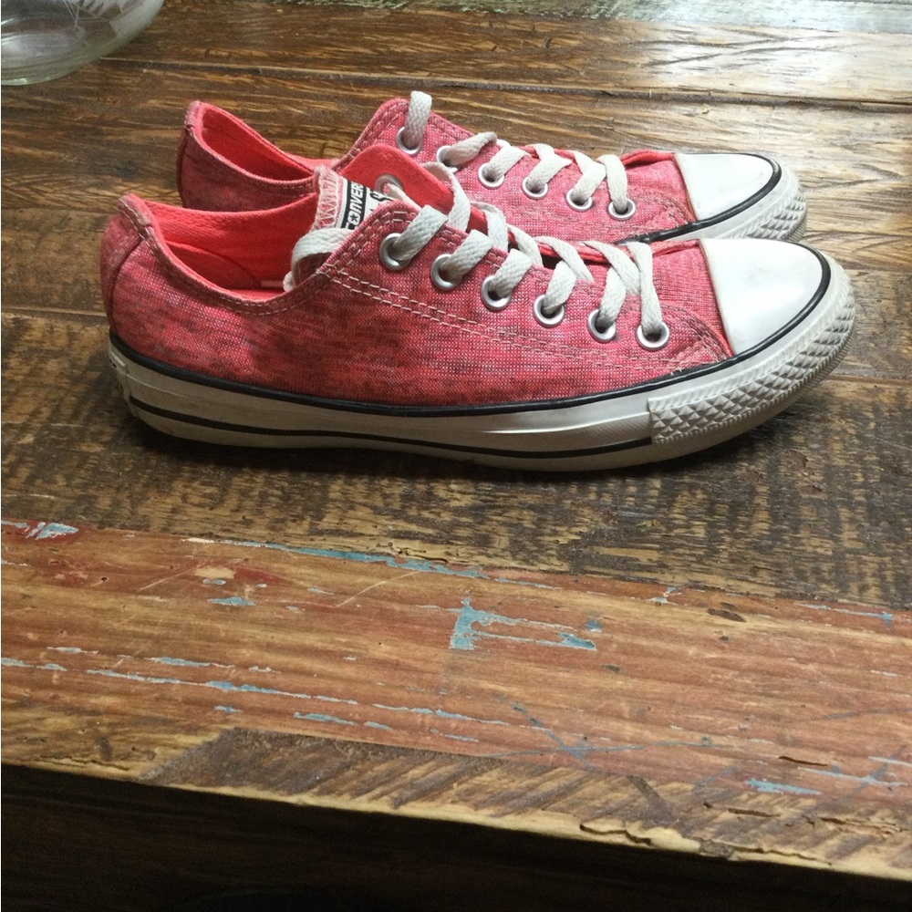 Converse All Star Women's CT OX Pink/Black/White Low Top Sneaker Size 7 - Picture 4 of 11